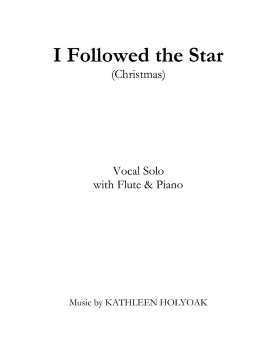 I Followed the Star - Christmas Vocal Solo by KATHLEEN HOLYOAK image number null