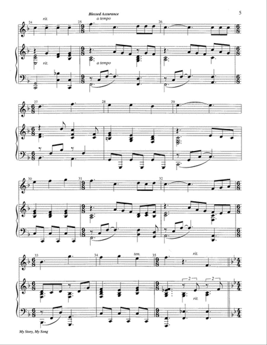 My Story, My Song Percussion scores gallery preview page 5