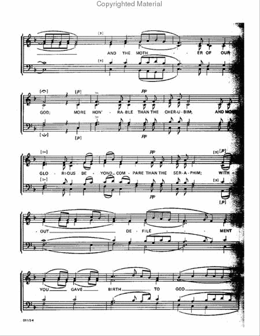 It Is Truly Fitting 4-Part scores gallery preview page 4