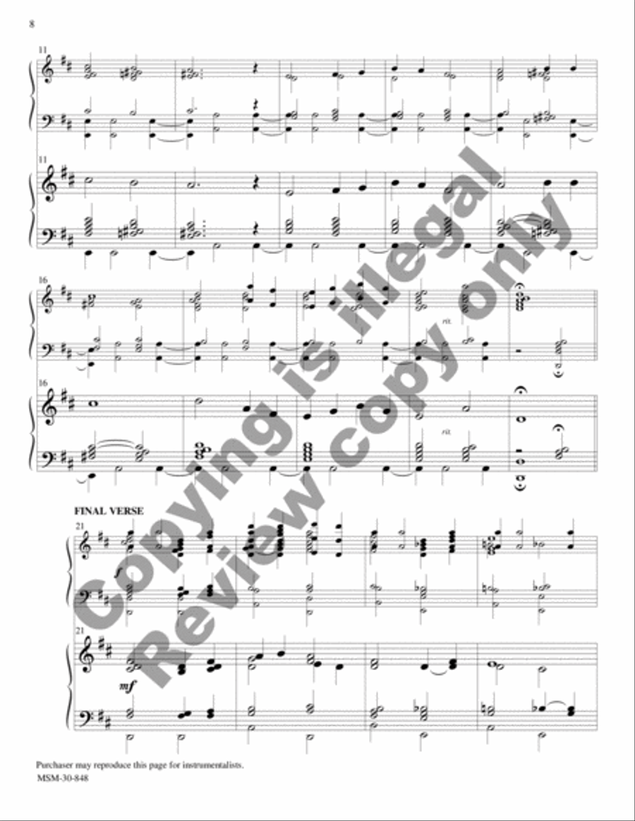 Let Praises Ring, Volume 3 5-Octaves scores gallery preview page 106