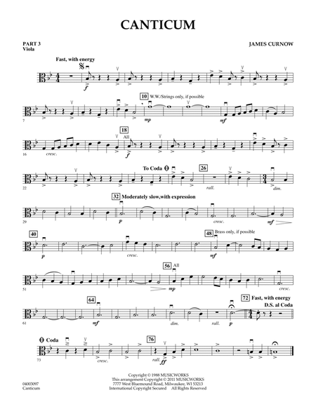 Canticum - Pt.3 - Viola