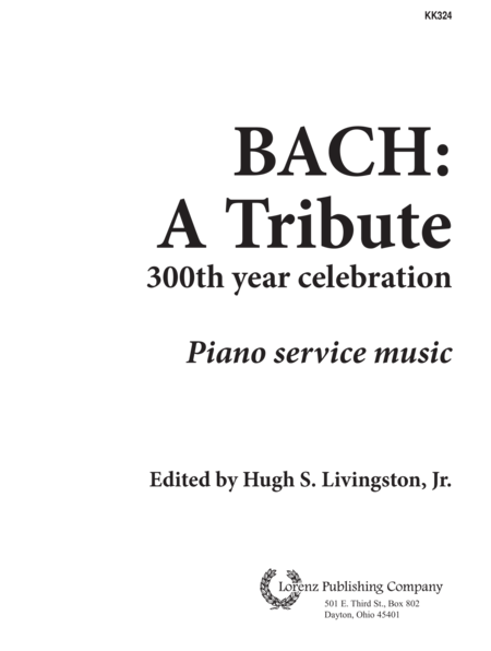 Bach A Tribute