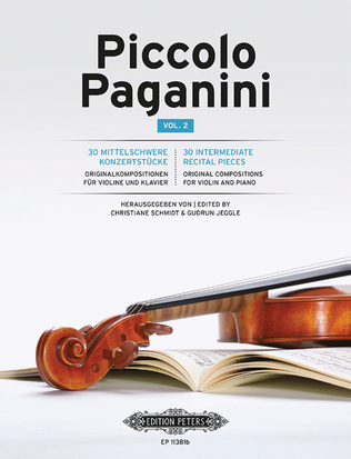 Book cover for Piccolo Paganini Vol. 2