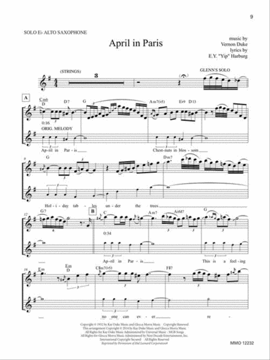 Charlie Parker with Strings Revisited Alto Saxophone scores gallery preview page 6