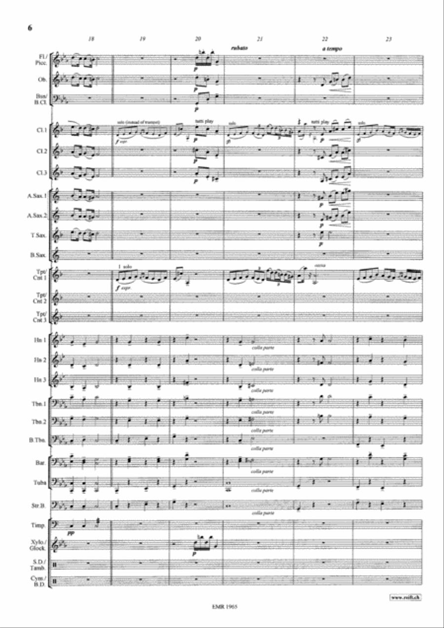 Gipsy Fantasy Gipsy Fantasy Concert Band scores gallery preview page 7