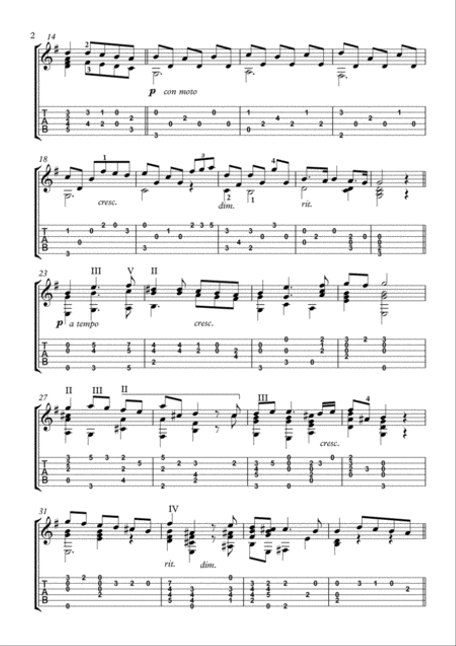 Classical Guitar Hits - Air de Rinaldo