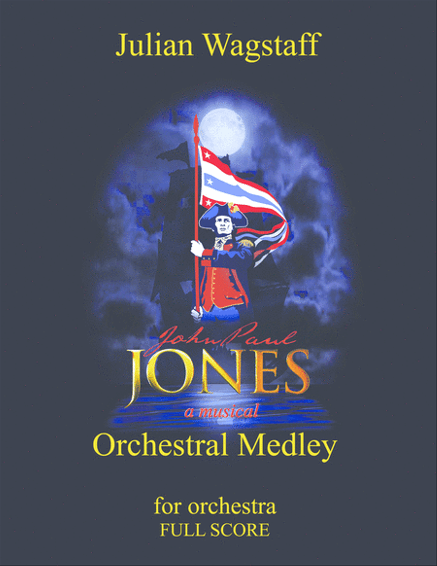 John Paul Jones - Orchestral Medley (for orchestra). Full score. Full Orchestra scores gallery preview page 1
