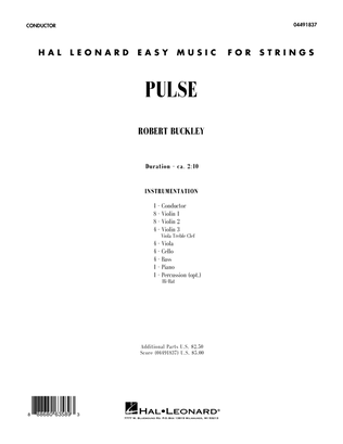 Book cover for Pulse - Conductor Score (Full Score)