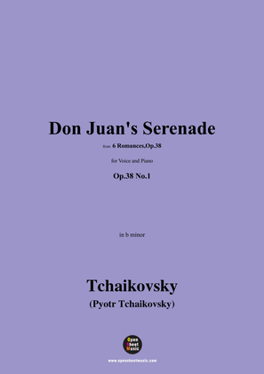 Tchaikovsky-Don Juan's Serenade,in b minor,Op.38 No.1