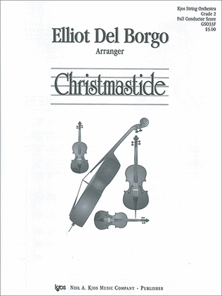 Book cover for Christmastide - Score