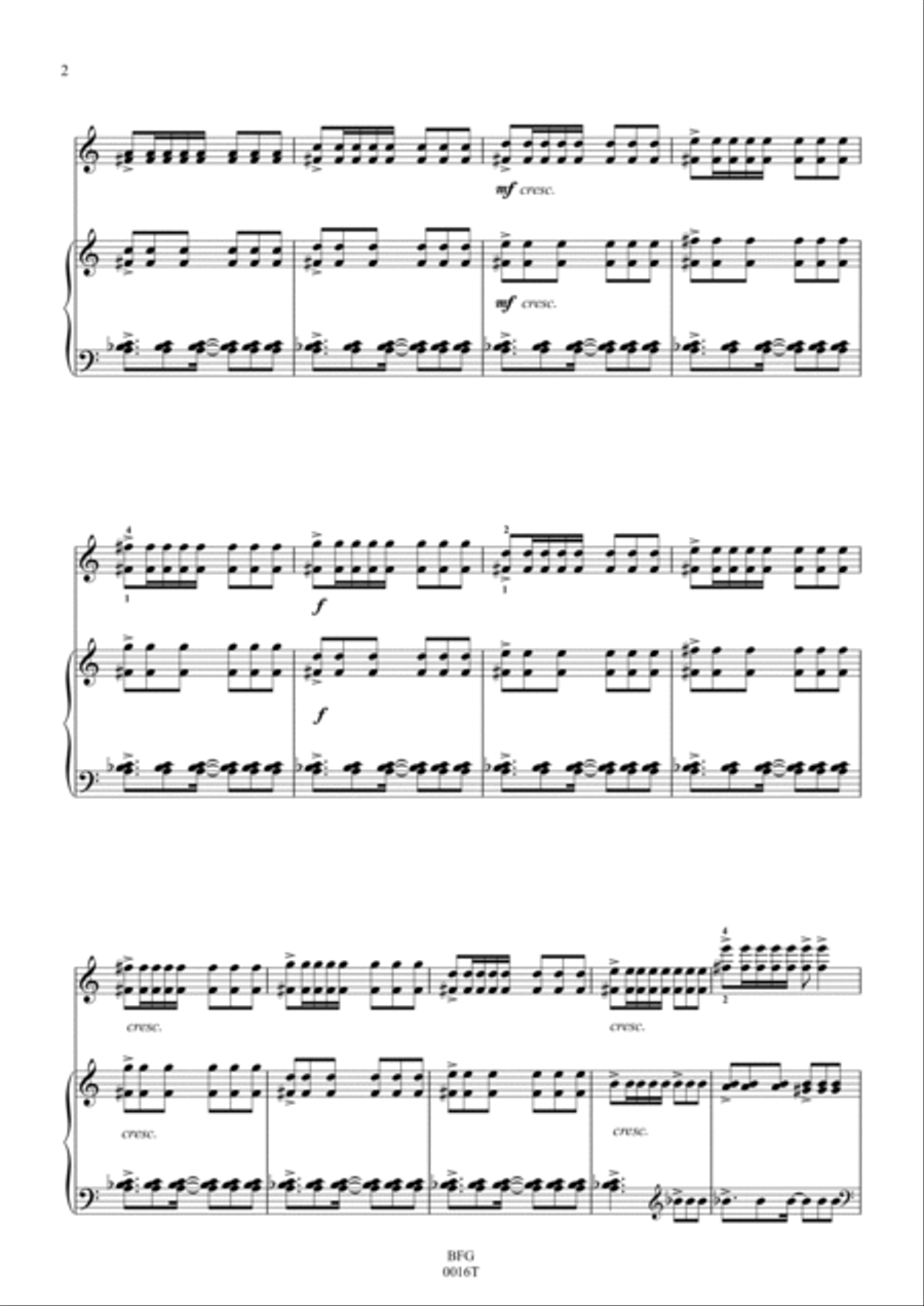 Tambourine Violin Solo scores gallery preview page 2