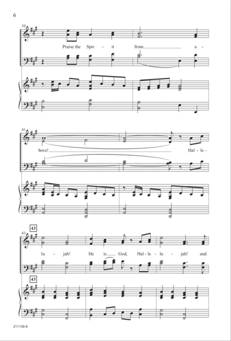 Marching to Zion Marching to Zion 4-Part scores gallery preview page 12