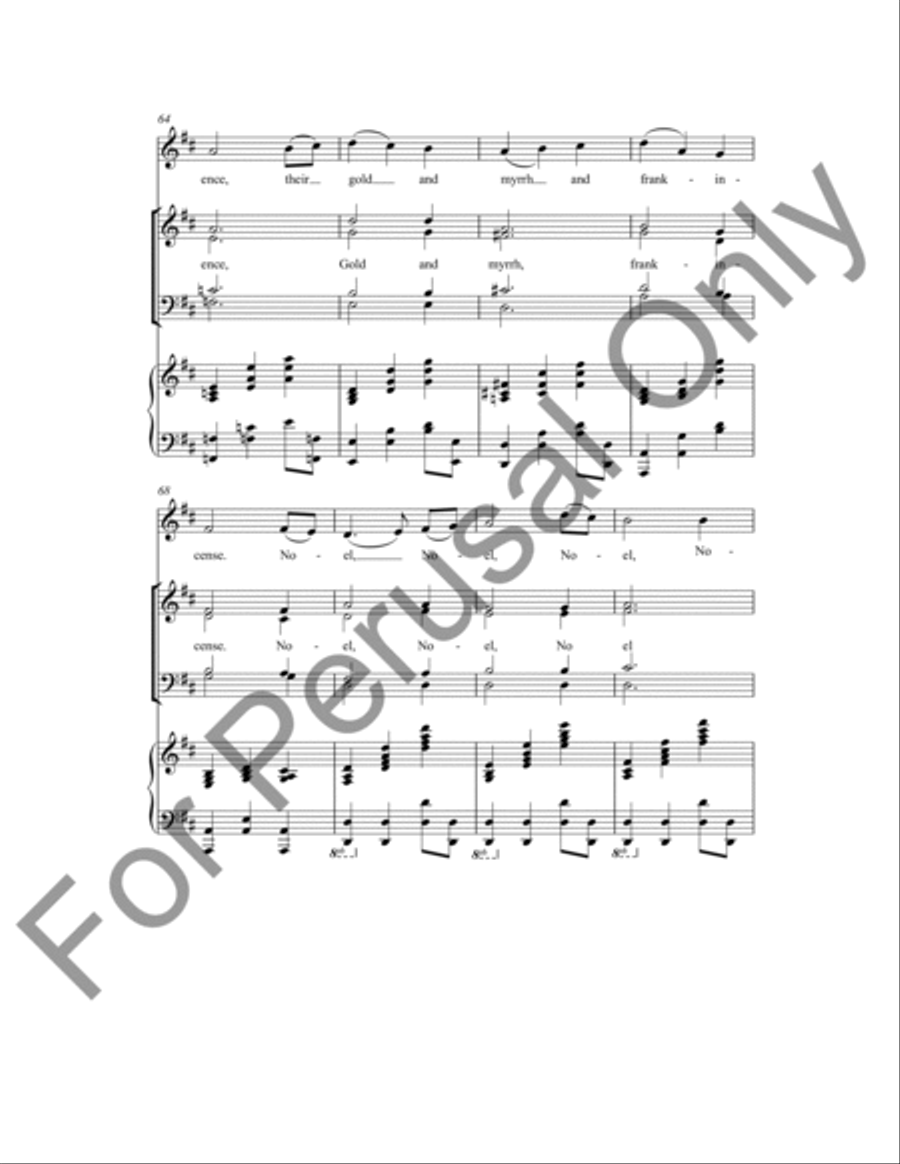 The First Noel The First Noel 4-Part scores gallery preview page 7