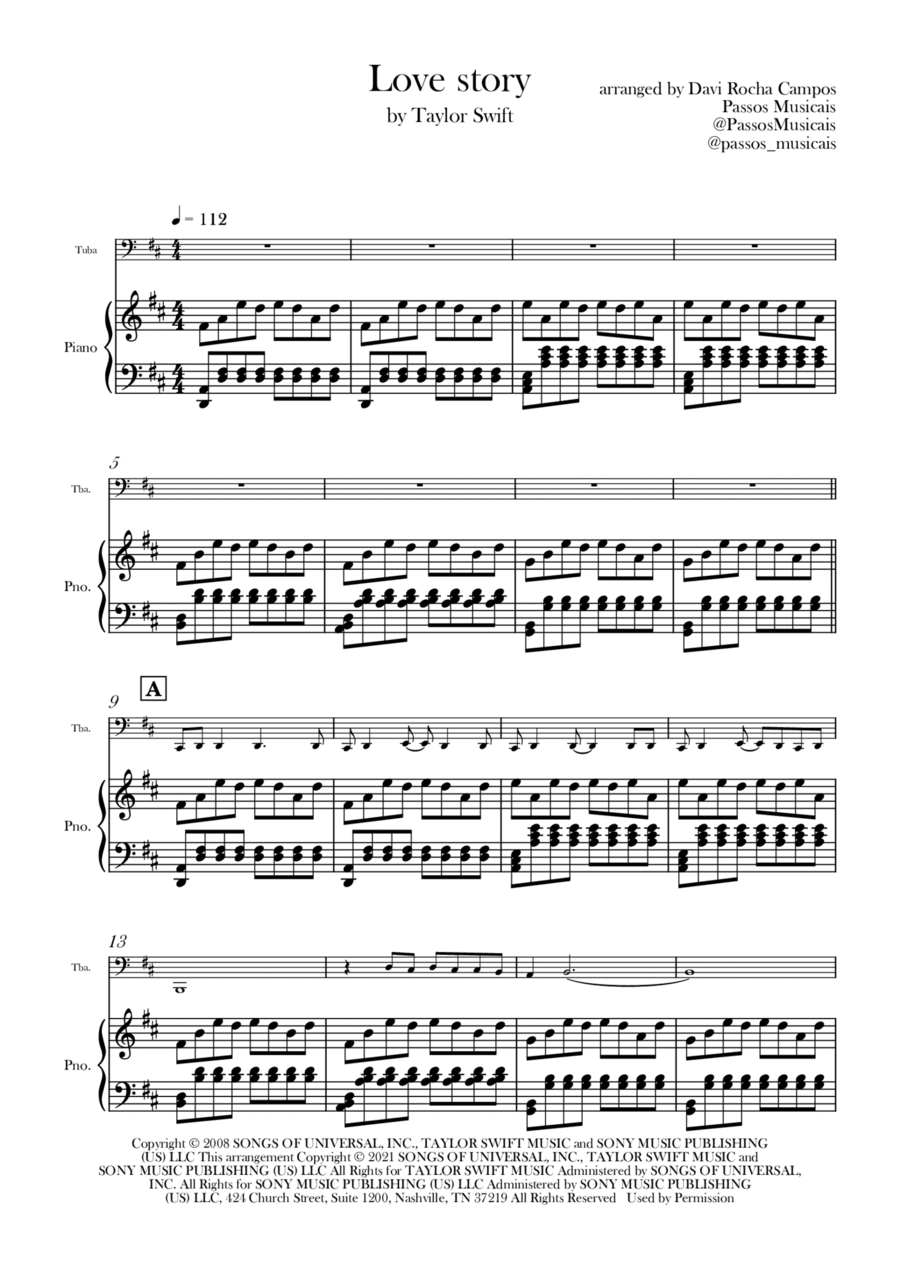 Love Story Love Story Chamber Music scores gallery preview page 1