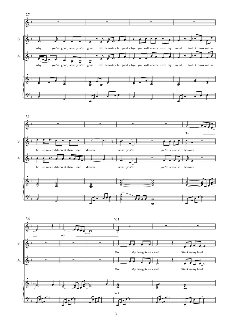 One Word One Word SA scores gallery preview page 3