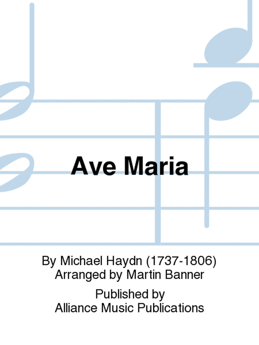 Ave Maria-instrumental parts