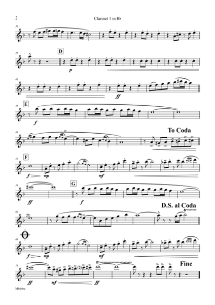 Misirlou - Pulp Fiction - Clarinet Quartet