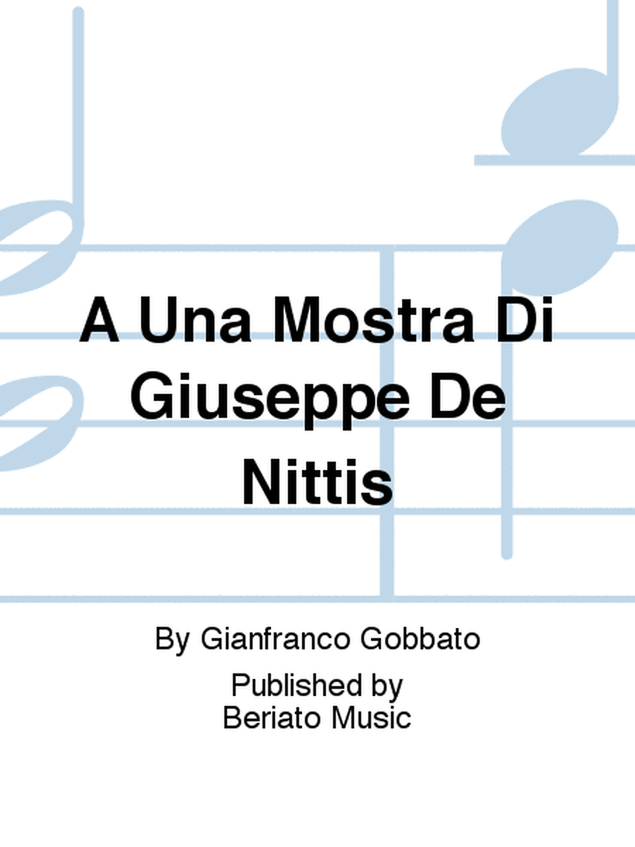 A Una Mostra Di Giuseppe De Nittis