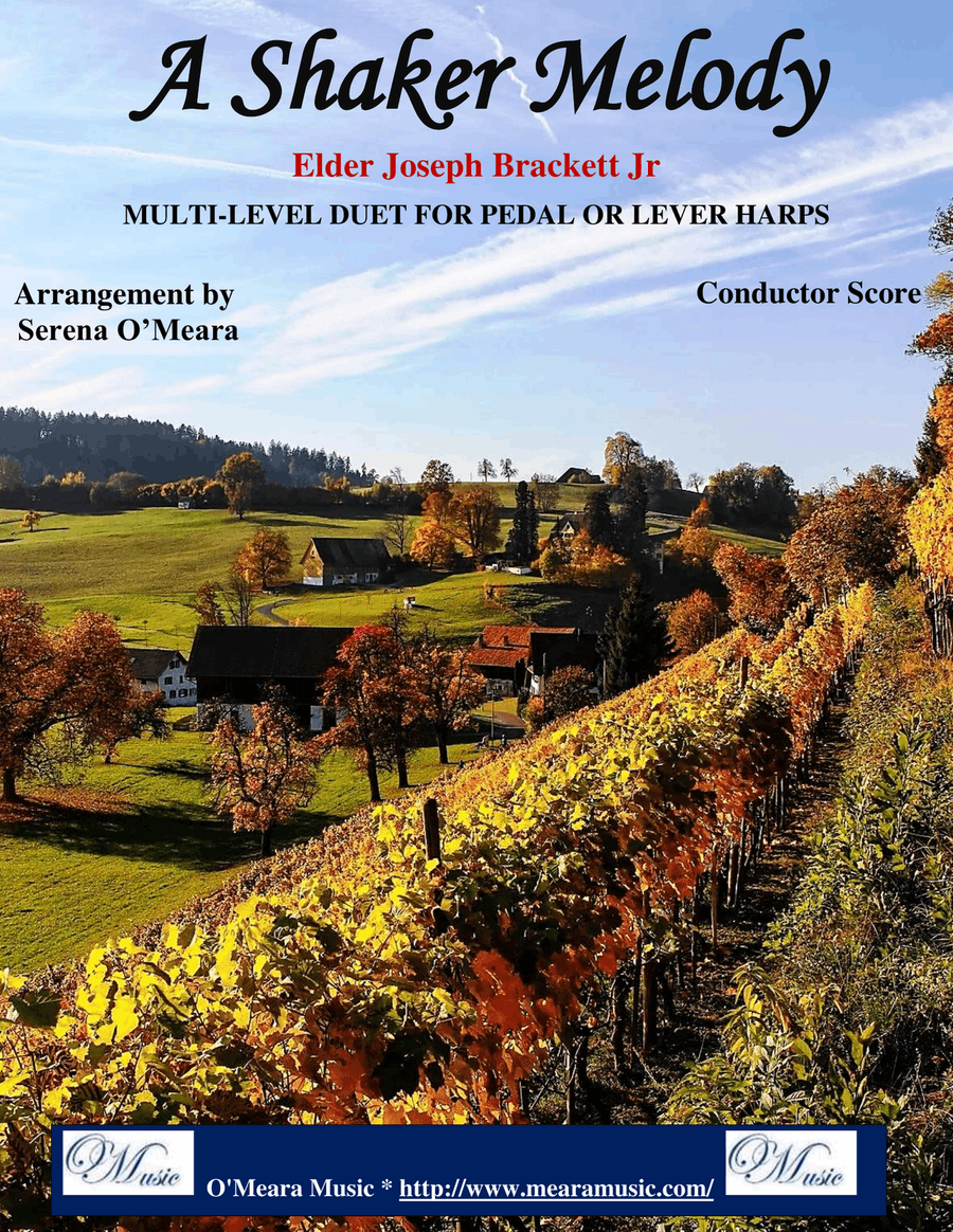 A Shaker Melody - Conductor Score Small Ensemble scores gallery preview page 1