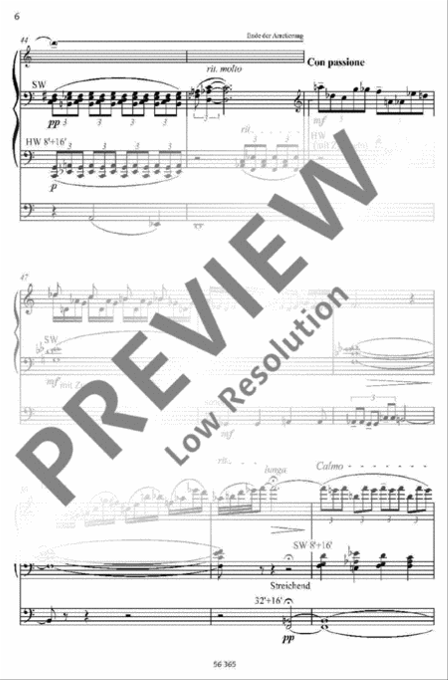 Monumentum 1914 Monumentum 1914 Organ scores gallery preview page 6