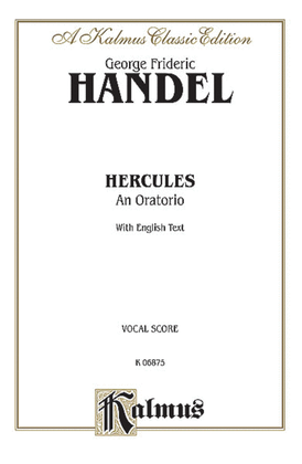 Book cover for Hercules (1745)