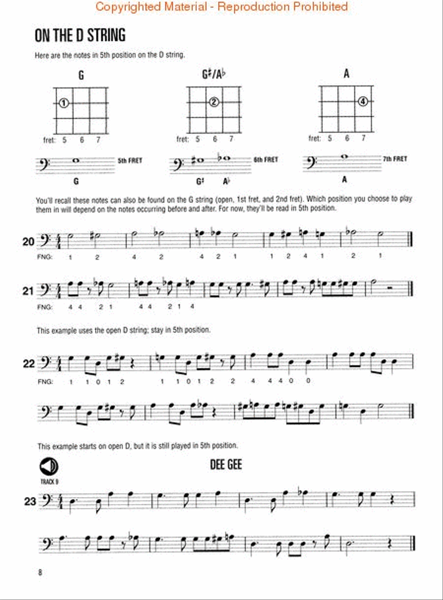 Hal Leonard Bass Method Book 2 – 2nd Edition Bass Guitar Tablature scores gallery preview page 3