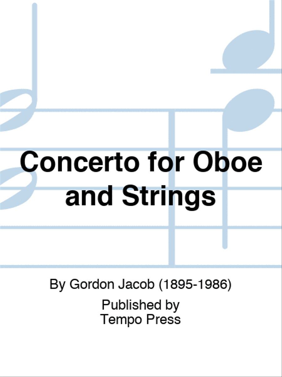 Concerto for Oboe and Strings