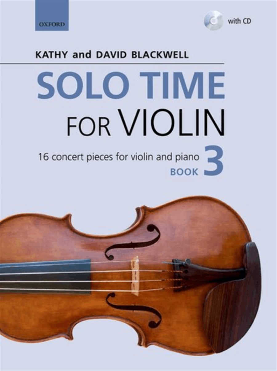 Solo Time for Violin Book 3 image number null