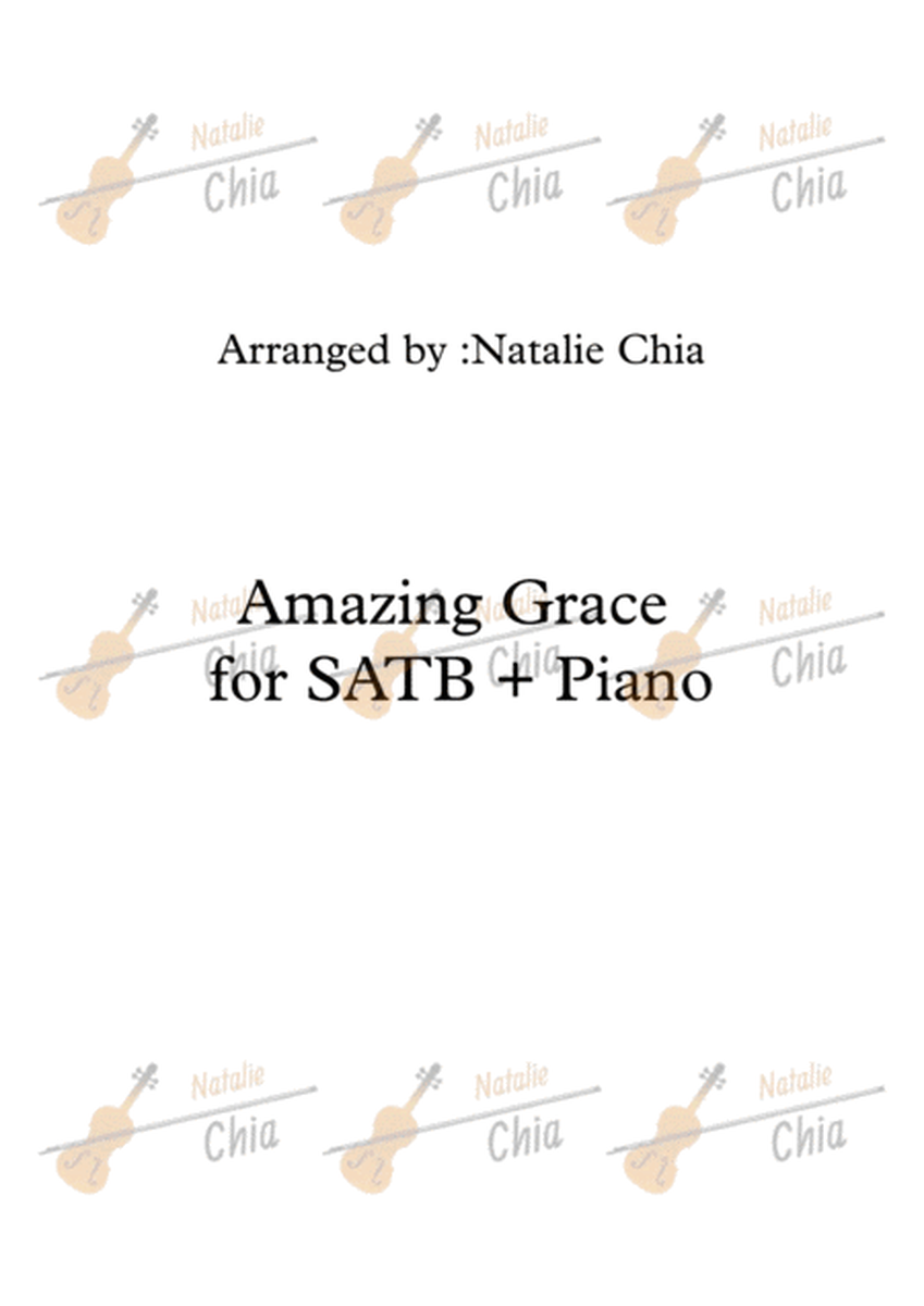 Amazing Grace Variation for SATB + Piano