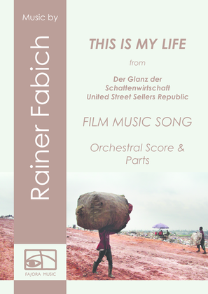 Book cover for THIS IS MY LIFE - Film Music Song