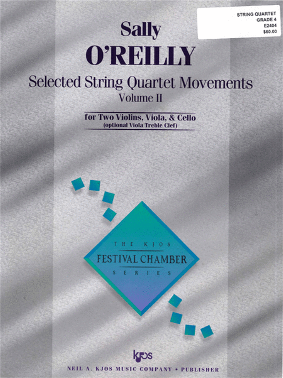 Book cover for Selected String Quartet Movements - Vol Ii