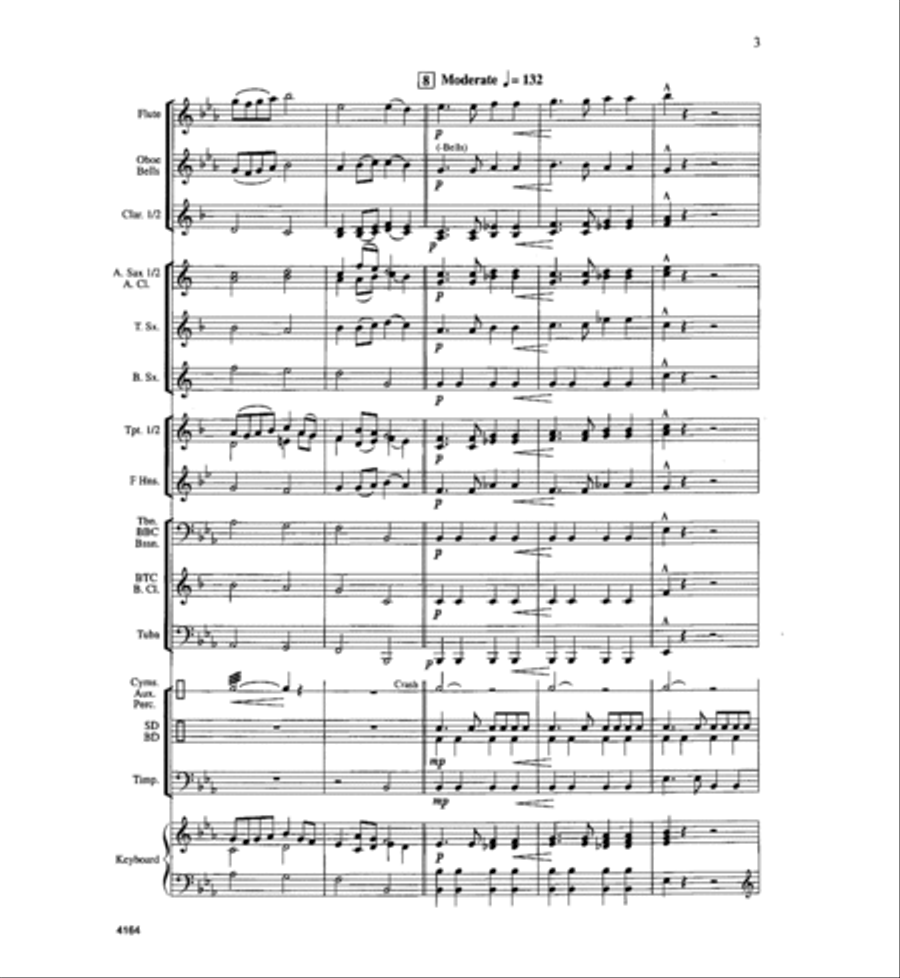 Rogue River Rhapsody Rogue River Rhapsody Concert Band scores gallery preview page 4