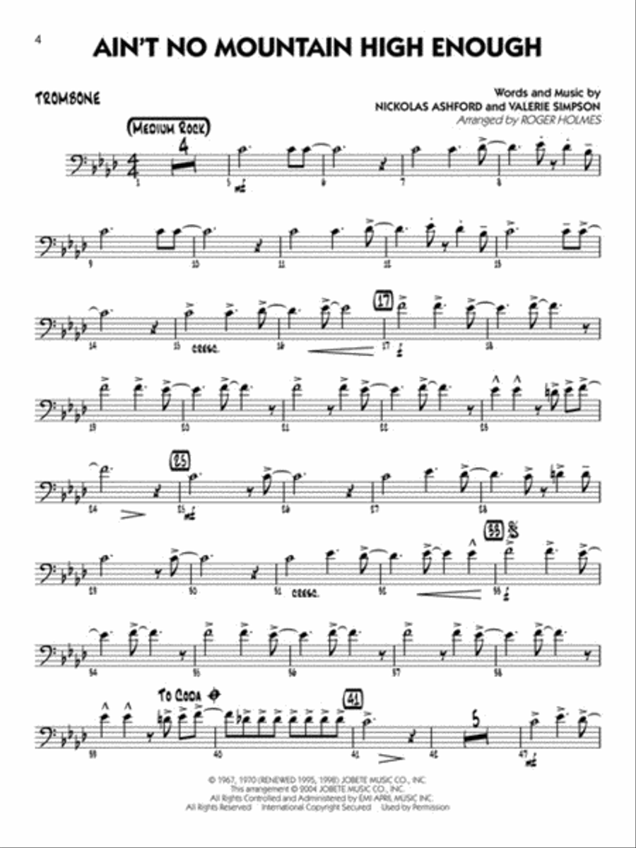 Popular Hits - Trombone Big Band scores gallery preview page 3