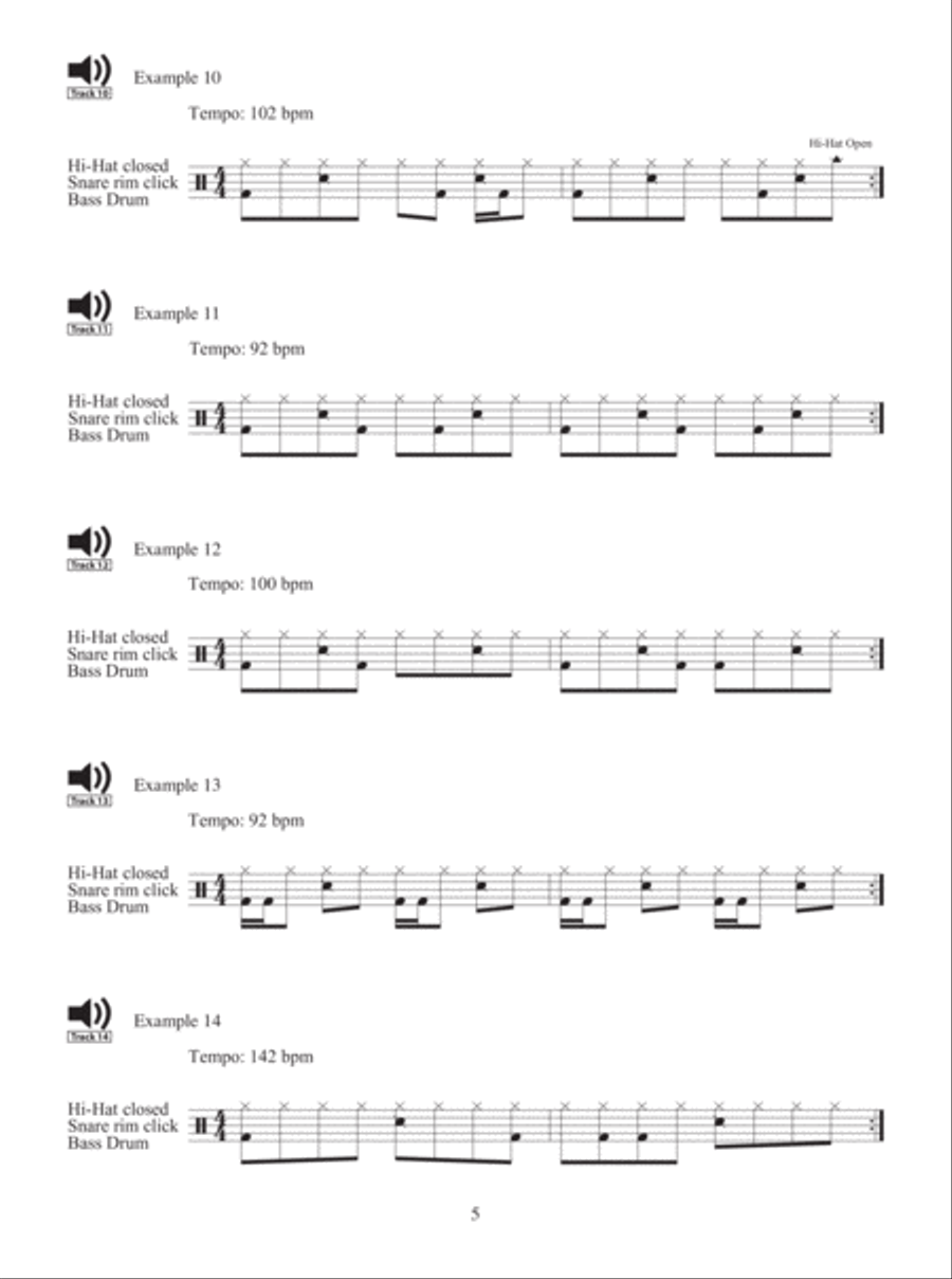 100 Legendary Hip Hop Beats Drum Set scores gallery preview page 6