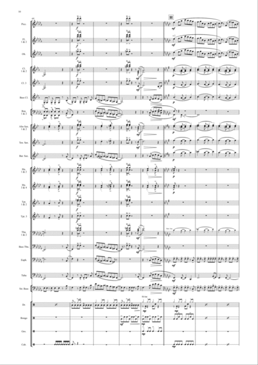 Red River Concert Band scores gallery preview page 3