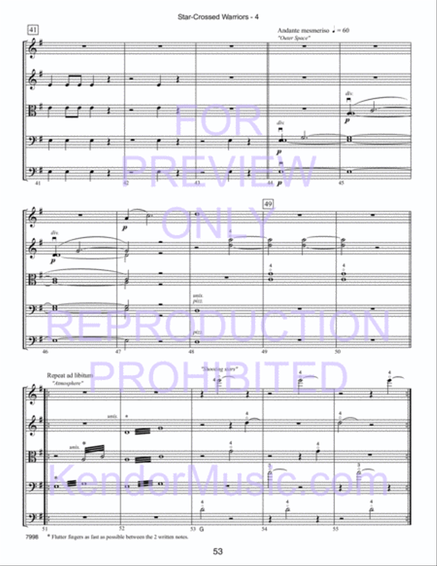 Kendor Concert Favorites, Volume 2 (Score) Score scores gallery preview page 58