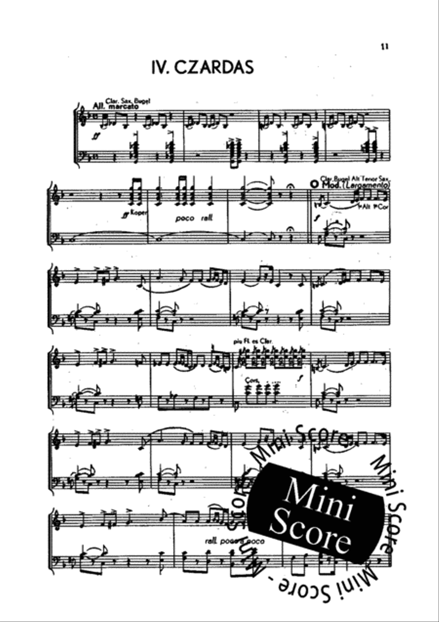 Coppelia Suite Coppelia Suite Concert Band scores gallery preview page 14