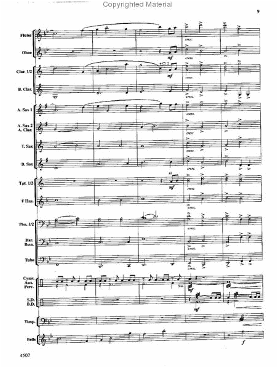 Storybrook Mountain Storybrook Mountain Concert Band scores gallery preview page 9