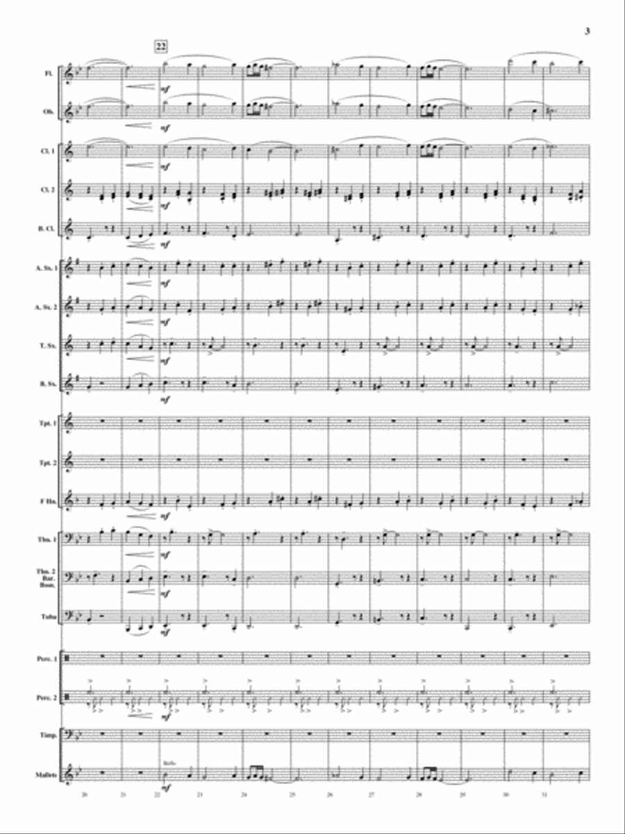 Viva Espania Concert Band scores gallery preview page 4