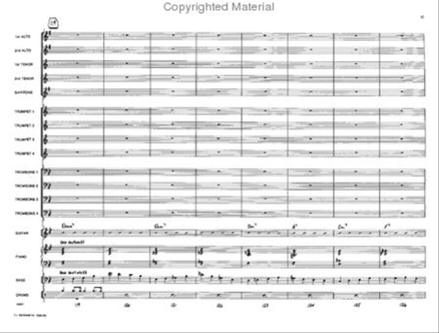 Exit 135 North Jazz Ensemble scores gallery preview page 16