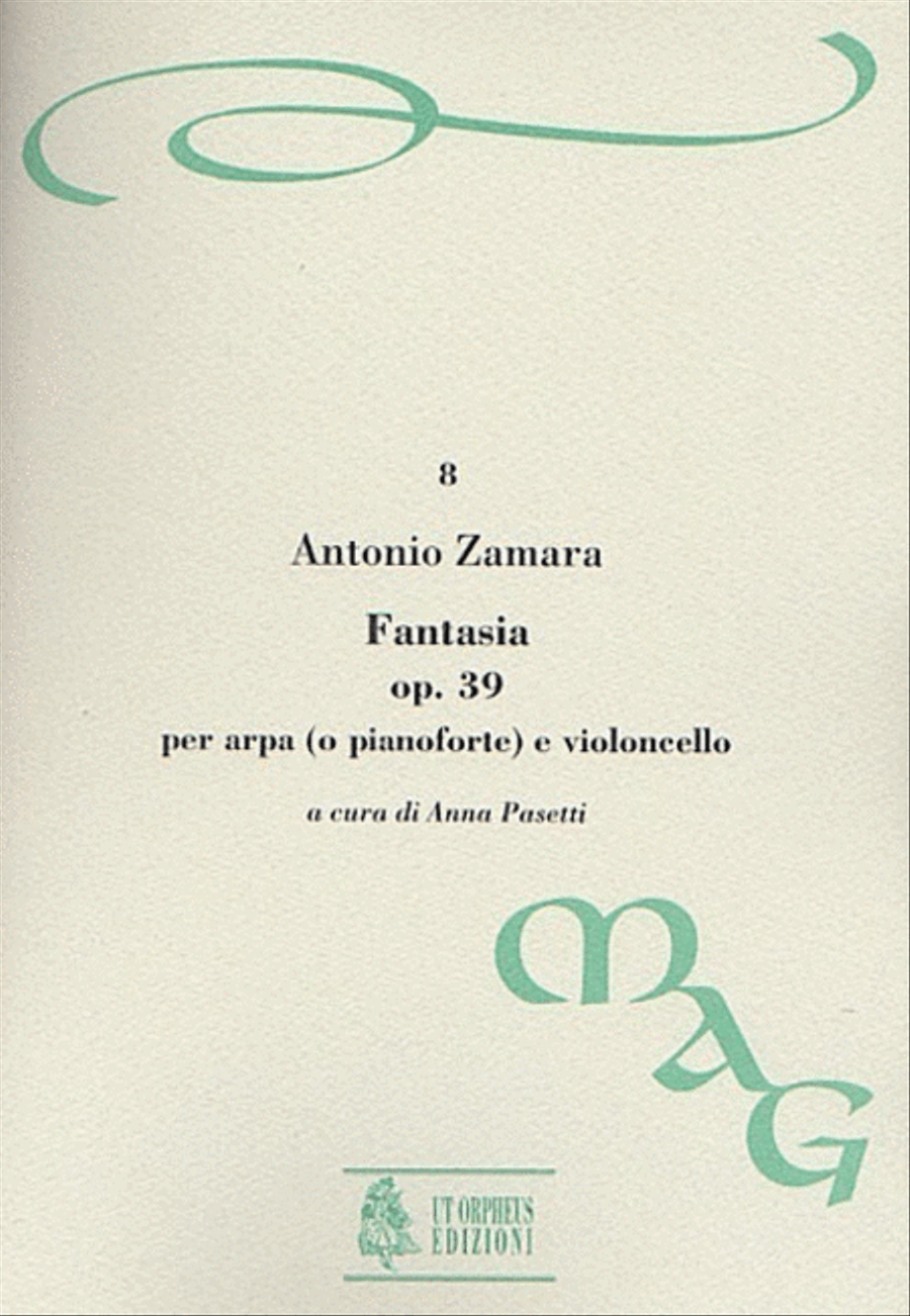 Fantasia Op. 39 for Harp (Piano) and Violoncello