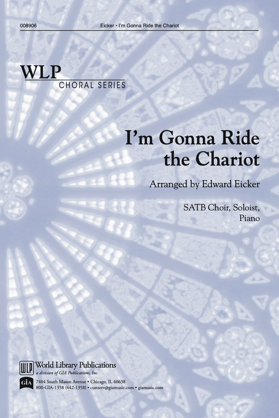 I'm Gonna Ride the Chariot 4-Part scores gallery preview page 1