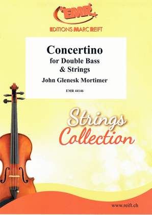 Book cover for Concertino for Double Bass & Strings