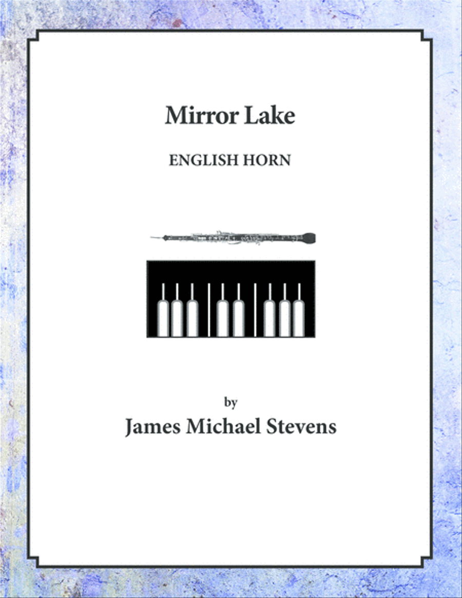 Mirror Lake - English Horn & Piano English Horn scores gallery preview page 1