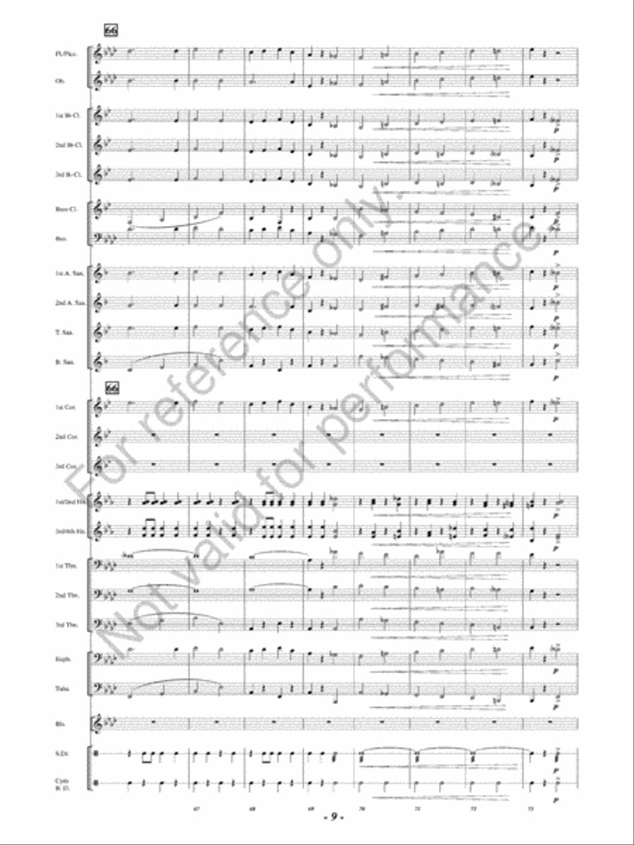 March Kings Concert Band scores gallery preview page 12