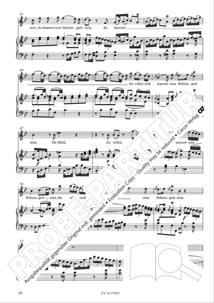 Der Tod Jesu 4-Part scores gallery preview page 17