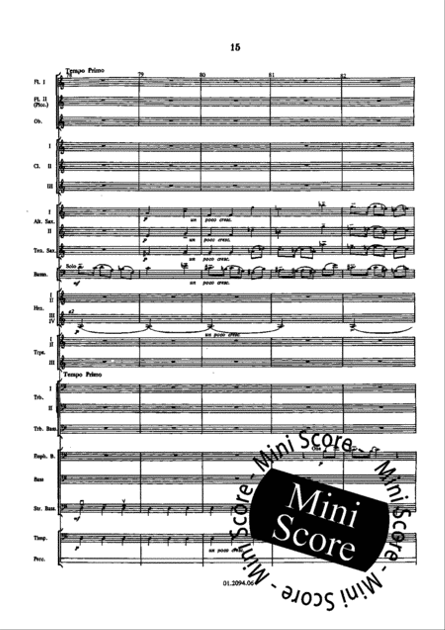 Ad Astra Concert Band scores gallery preview page 21