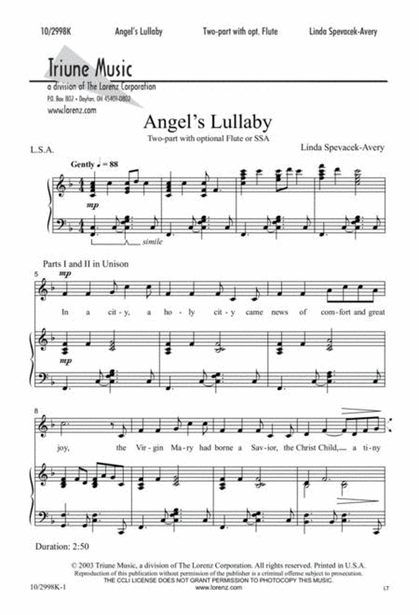 Angels Lullaby image number null