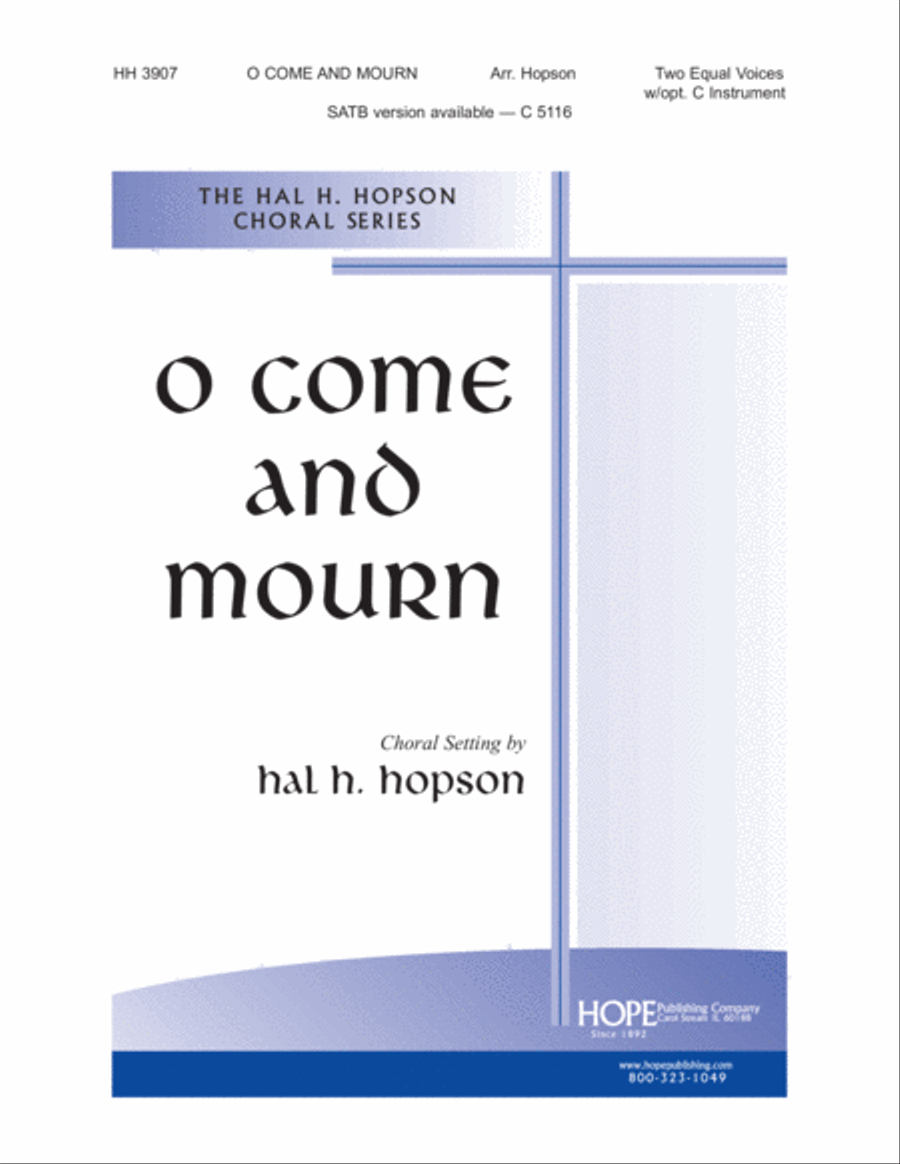 O Come and Mourn Choir scores gallery preview page 1