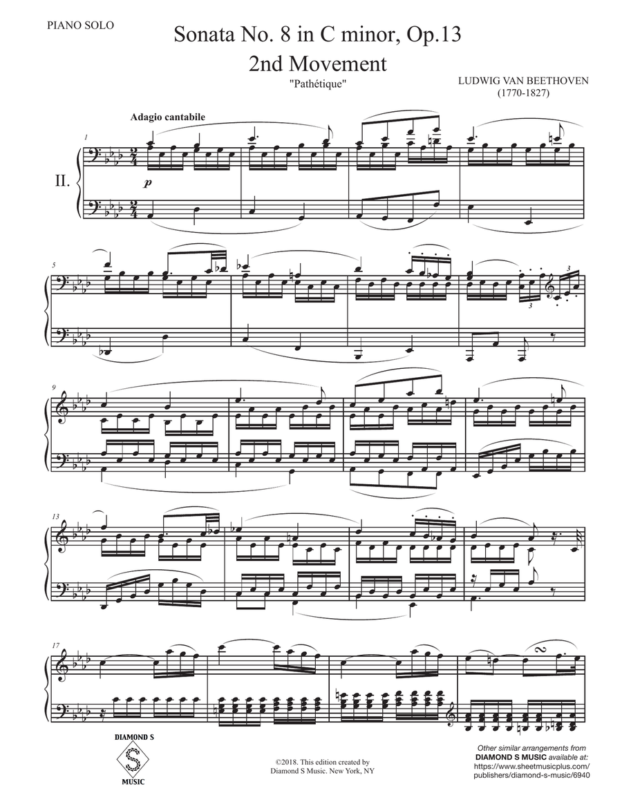 ADAGIO CANTABILE - Sonata No.8 